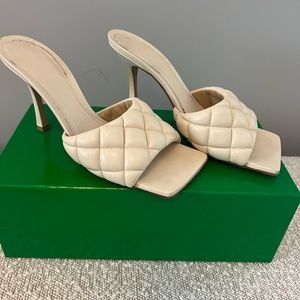 Bottega Veneta Quilted Sandals